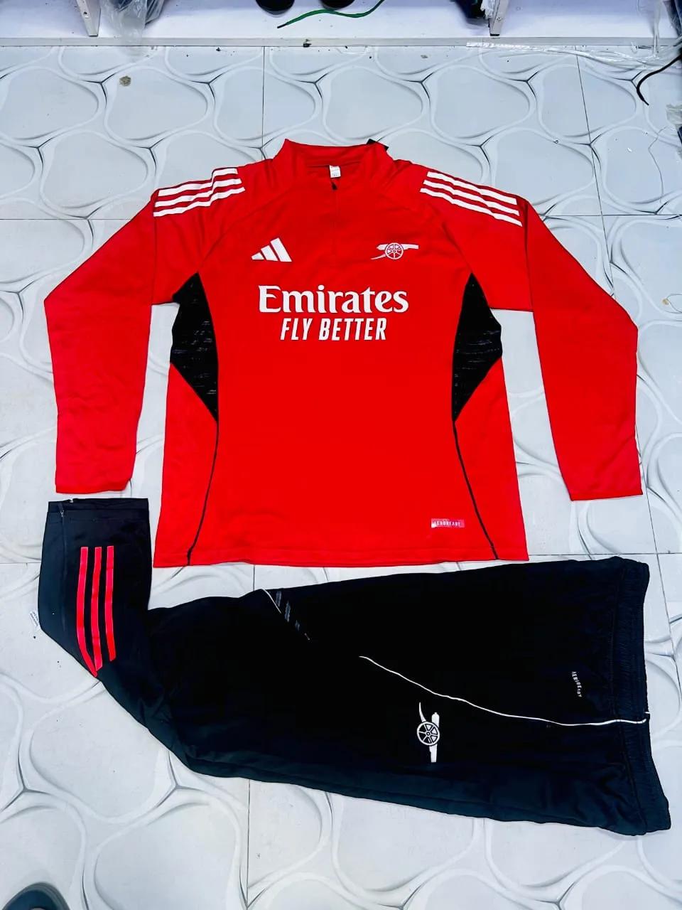 Arsenal Training Tracksuit – Red
